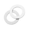 QUARKZMAN 80-Piece M8 x 13 x 0.5 mm Flat Washers, 304 Stainless Steel, Silver view 1