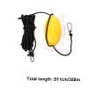 POPETPOP Kayak Buoy with Elastic Rope, Portable Buoy Ball for Fishing Boats view 2