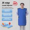 Unisex Lead Apron, Navy Blue, 0.5 mmPb, L view 2