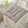 Outdoor/Indoor Chair Cushion with Ties, Quilted Seat Cushion, 50 x 50 cm, Color 36# view 1