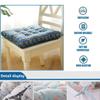 Outdoor/Indoor Chair Cushion with Ties, Quilted Seat Cushion, 50 x 50 cm, Color 36# view 4