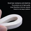 EYRMQWJPC White Square Sponge Rubber Strip, 39.3 in, 10 × 30 mm (10 × 20 mm) view 3