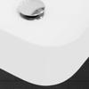 LuxeBath Ceramic Washbasin 505 x 395 x 135 mm, White, with Drain Assembly view 4