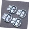 16 Silver Metal D-Ring Tie-Down Anchors for Trailers view 3