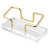 Wavy Acrylic Business Card Holder for Desk and Office, Elegant view 1