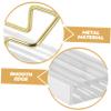 Wavy Acrylic Business Card Holder for Desk and Office, Elegant view 3
