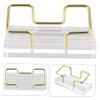 Wavy Acrylic Business Card Holder for Desk and Office, Elegant view 4