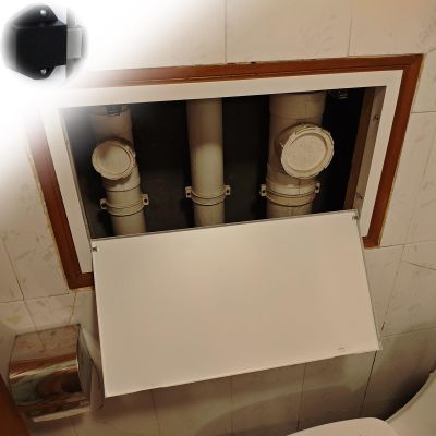 Small Drywall Access Panel with Magnetic Closure