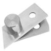 Stainless Steel Gate Hinge for Doors and Hidden Compartments, Silver view 3