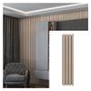 Modern Wood Slat Wall Panels, Waterproof 3D Fluted Design for Offices, Bedrooms, and Living Rooms view 1