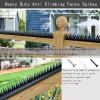 Security Wall Spikes, Fence Spikes Animal Deterrent for Outdoor Use view 2