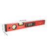 Digital Aluminum Alloy Magnetic Angle Finder, 4 x 90°, Red Inclinometer view 4