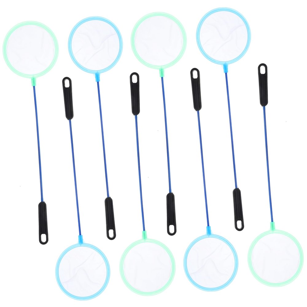 JUMPLAWN Aquarium Nets for Removing Debris, 8-Pack