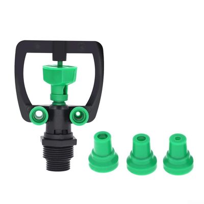 Automatic 360-Degree Sprinkler for Medium-Distance Garden Irrigation
