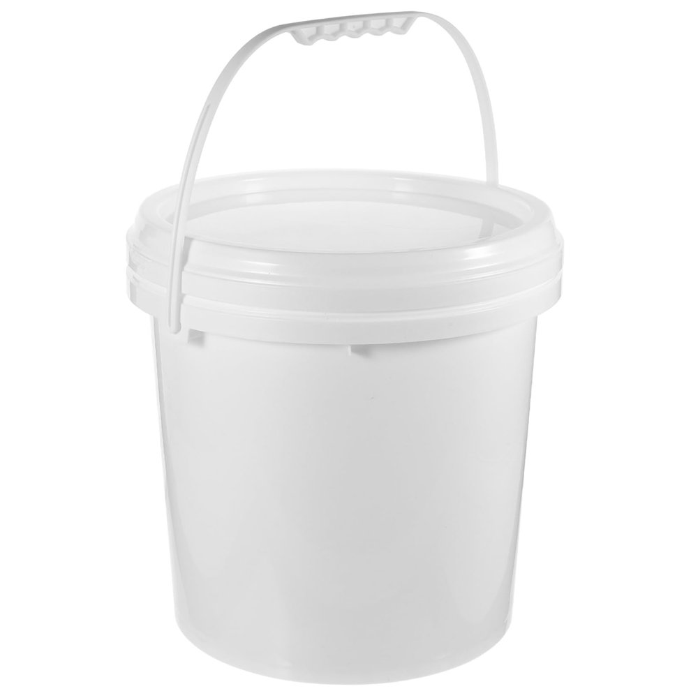 HOLIDYOYO 10L Paint Bucket with Lid, Durable HDPE