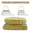 YGWRQY Outdoor Seat Cushions, Set of 2, 40 x 40 cm, Thick Cushions for Benches and Garden Chairs view 4
