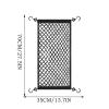 Foldable Elastic Cargo Net for Strollers and Wagons, 70 x 35 cm view 2