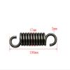 Double-Hook Extension Springs, 2 mm Wire, 17 mm OD, 190 mm Free Length, 2-Pack view 2