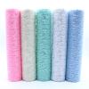 Organza Lace Glitter Sequin Tulle Roll, Netting Fabric Spool for Table Runners and Party Decor (Red) view 3