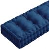 BLLMTEAR Bench Cushion, Non-Slip Outdoor Seat Pad, Washable Garden Bench Cushion, 80/60/90/120/140/150/160 x 40 cm (E, 130 x 40 cm) view 1