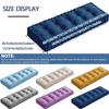 BLLMTEAR Bench Cushion, Non-Slip Outdoor Seat Pad, Washable Garden Bench Cushion, 80/60/90/120/140/150/160 x 40 cm (E, 130 x 40 cm) view 2