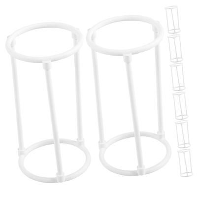 FUNOMOCYA Splash Guards, Practical Easy-to-Use Plastic Holders for Humidifiers, 8 Pieces, for Indoor Fountains and Garden Ponds