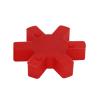 Steering Universal Joint, 2-Piece Polyurethane PU Gasket Flexible Shaft Coupling Pump Elastic Buffer Damper Cushion Element Rotary Connector (L095) view 2