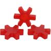 Steering Universal Joint, 2-Piece Polyurethane PU Gasket Flexible Shaft Coupling Pump Elastic Buffer Damper Cushion Element Rotary Connector (L095) view 3
