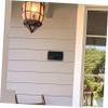 HOMSFOU 2-Pack Outdoor Junction Boxes, Black ABS Plastic, for Protecting Cables and Electrical Connections view 4