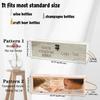 Personalized Wooden Wine Box with Handle, Engraved Single-Bottle Gift Box with Acrylic Sliding Lid view 2