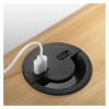 MIUYTRN 50 mm Round Cable Grommet with 2 Ports view 2