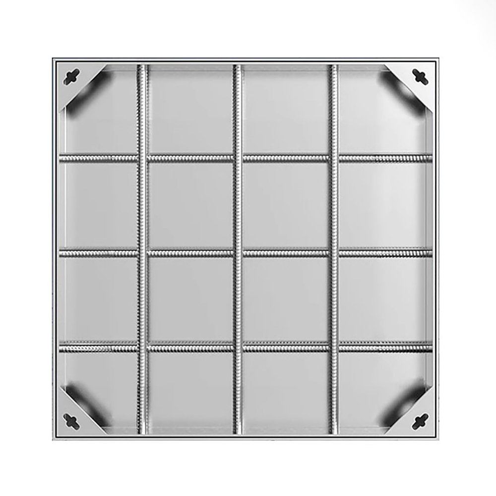 Invisible Recessed Manhole Cover, 55 × 100 cm