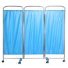 SNLKCLRA Medical Privacy Screen with Stainless Steel Frame, 6-Ft Fabric Room Divider, Waterproof, Professional Quality for Hospitals (Color: B Combo; Size: 3 Panels – W 150 cm (4 view 1