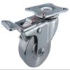 Stainless Steel Rigid Directional Swivel Caster with Brake, 1 Pc. (Rigid Plate) view 4