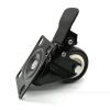 1.5-Inch PU Swivel Casters with Brakes, Silent Furniture/Trolley Wheels, 2-Pack view 4