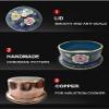 YKMYXZ Traditional Chinese Copper Hot Pot with Handcrafted Cloisonné Enamel view 4