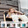 YOHOPE Mini Smartphone, 3" HD Display, Dual SIM, 2GB RAM, 16GB ROM, Facial Recognition, Wi-Fi, Gold view 3
