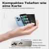 YOHOPE Mini Smartphone, 3" HD Display, Dual SIM, 2GB RAM, 16GB ROM, Facial Recognition, Wi-Fi, Gold view 4