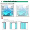 White Window Fly Screen 115 x 170 cm view 2