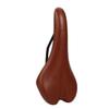 ibasenice Leather Bicycle Saddle Cover view 1