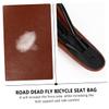 ibasenice Leather Bicycle Saddle Cover view 2