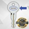 bayesen G121 Code Replacement Key for Thule, BMW, Audi, VW, Skoda, Ford, Volvo, MINI, Seat and Roof Carriers view 2