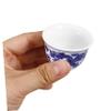 LAPYAPPE Blue and White Chinese Porcelain Teacup, 5 x 5 x 3.5 cm view 4