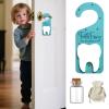 Generic Tooth Holder Door Hanger, Wooden Door Hook with Tooth Pouch for Children view 2