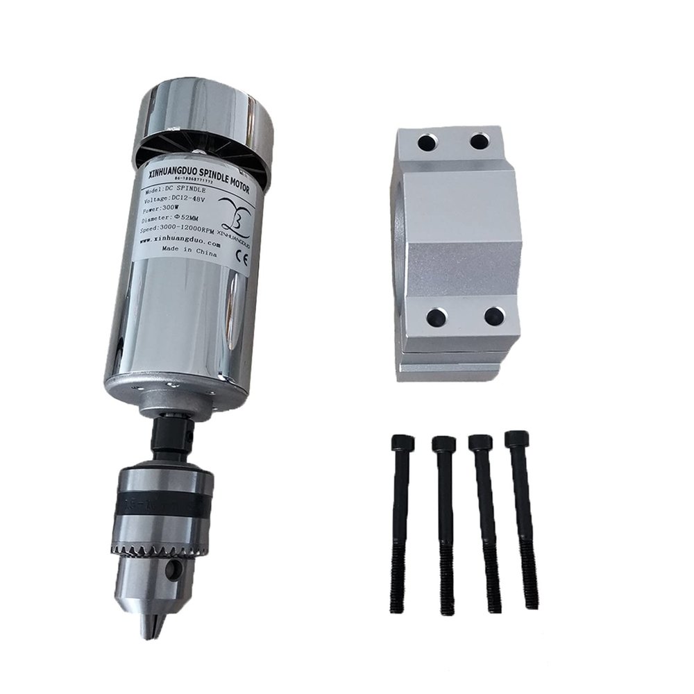 300 W CNC Spindle Kit with Air-Cooled DC Motor