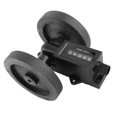 Fafeicy 5-Digit Mechanical Length Counter, Stainless Steel and Rubber