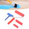 Wood Grain Painting Tool Set, Durable Rubber Wood Grain Rollers for Wall Decor, 5-Pack view 2