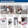 Reusable Flood Barrier Dam-Batten System, Mobile Flood Wall (H 80 × L 100 cm) view 3