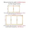 Groe 100x200 Modern Canvas Print Inner Wood Photo Frame, Painting Canvas Wall Art Frame (70x90 cm) view 2
