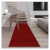 Siunwdiy Hallway Runner Rug 80 x 260 cm, Wine Red, Non-Slip Washable Kitchen Runner with Linear Pattern, Customizable by the Meter view 2